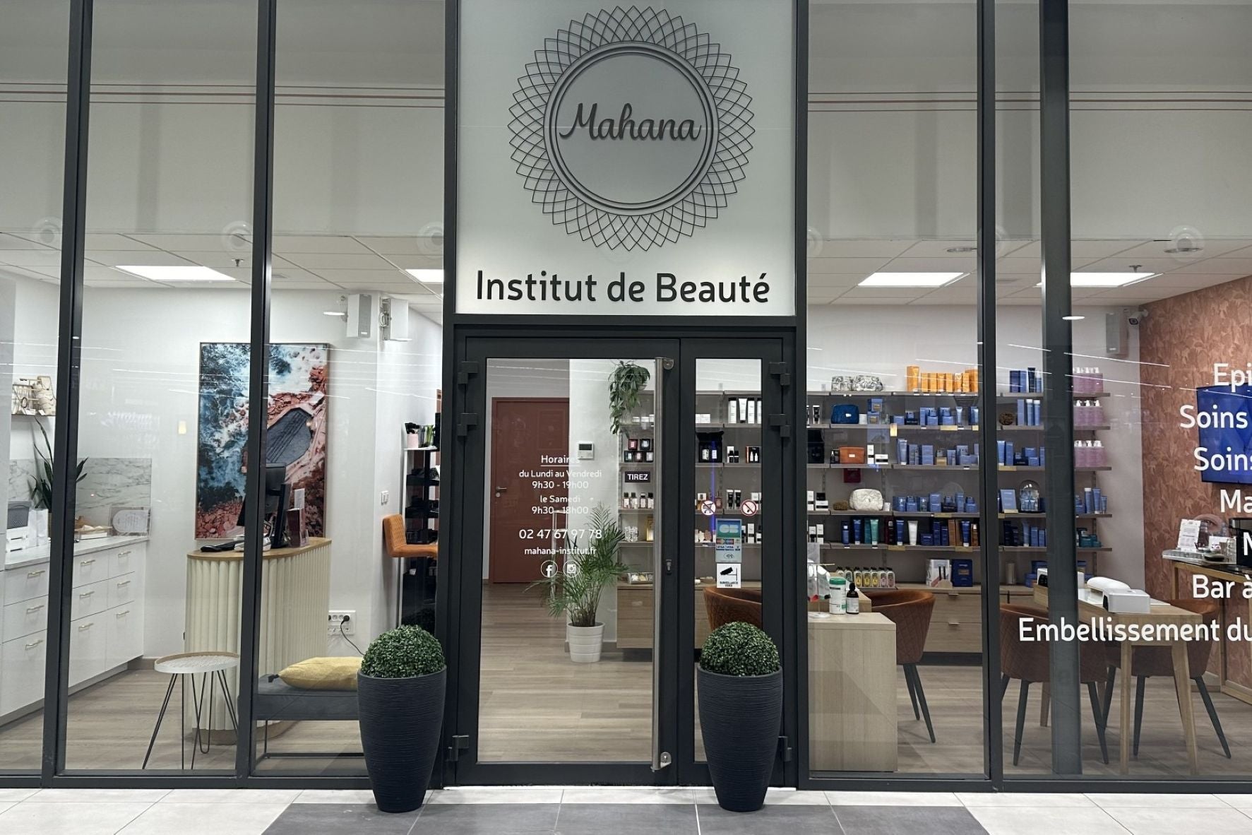 Institut Mahana Joué-lès-Tours - façade